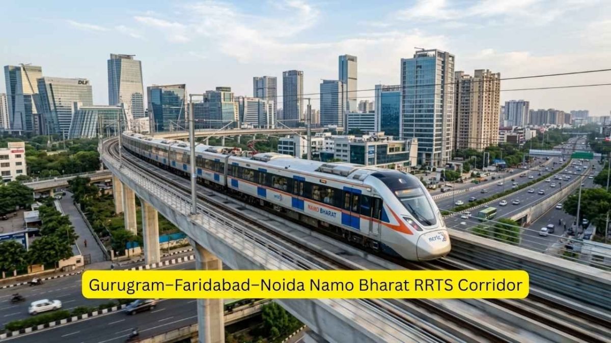 Regional rapid transit corridor infrastructure across Delhi NCR